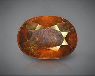 Natural Hessonite Garnet (Gomed) Certified 9.24 Cts ( 1220 )